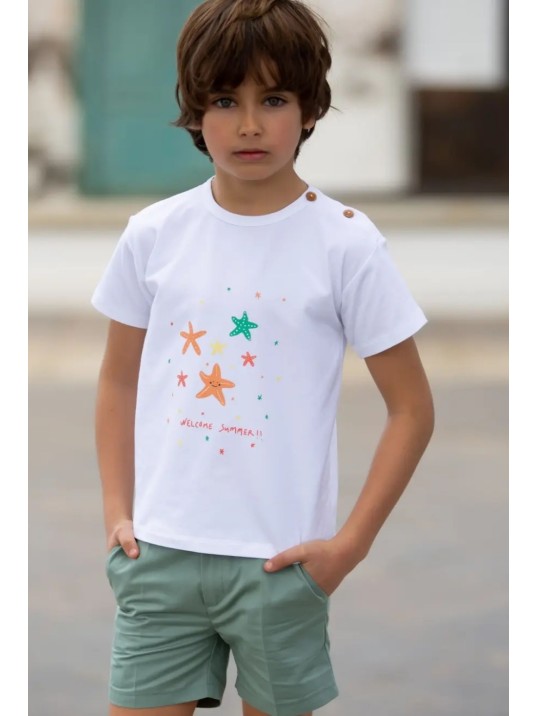 Camiseta Estrellas de Mar Kid´s Chocolate