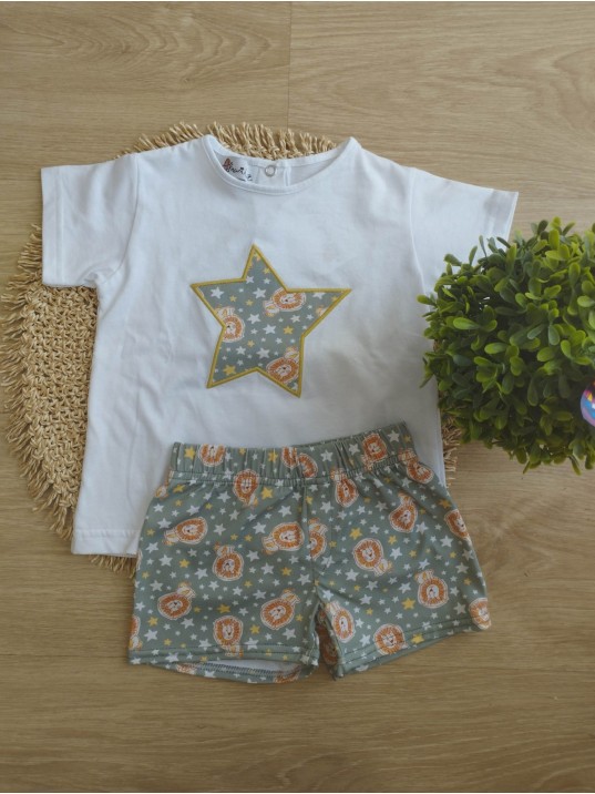 Conjunto Niño Funky Camiseta+Boxer Lycra Mari Cruz