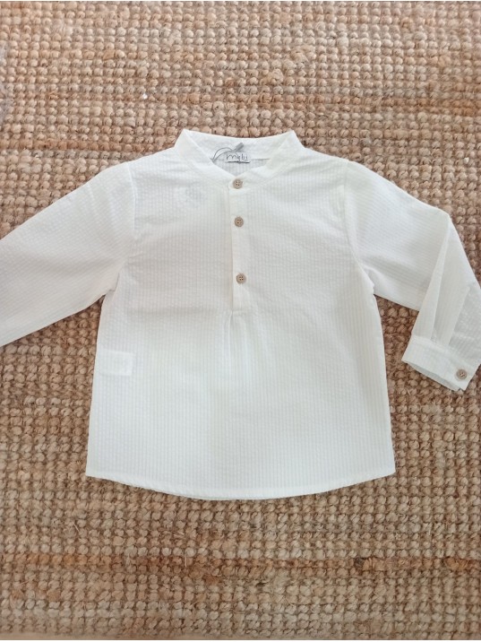 Camisa Blanca Mebi Root