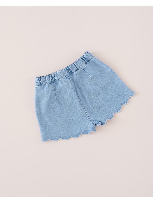 Short Ondas Lyocell Denim Mi Canesu